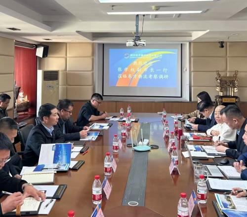 楚雄市人民政府副市長張學權一行蒞臨東方物流成都營銷中心考察交流